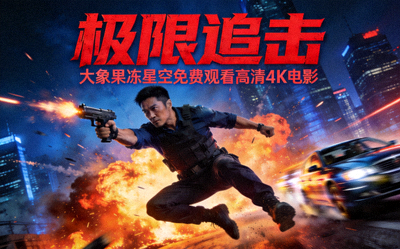 动作电影《极限追击》海报 - 大象果冻星空免费观看高清4K电影
