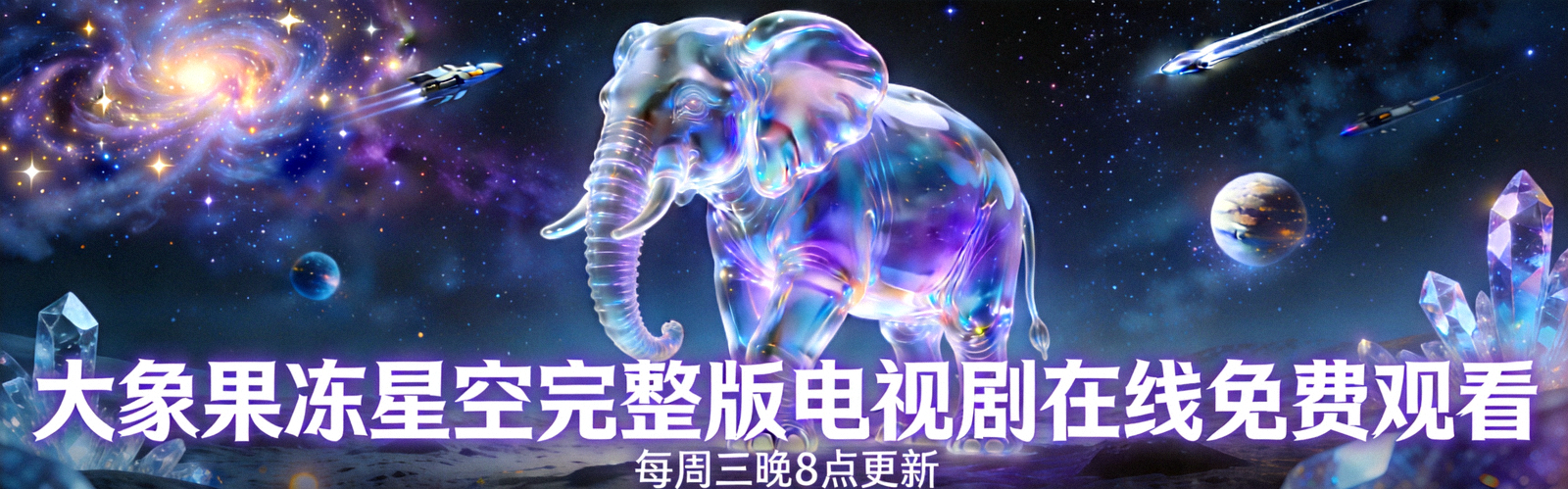 科幻电视剧海报 - 大象果冻星空完整版电视剧在线免费观看