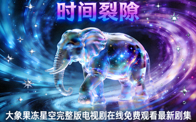 科幻新剧《时间裂隙》海报 - 大象果冻星空完整版电视剧在线免费观看最新剧集